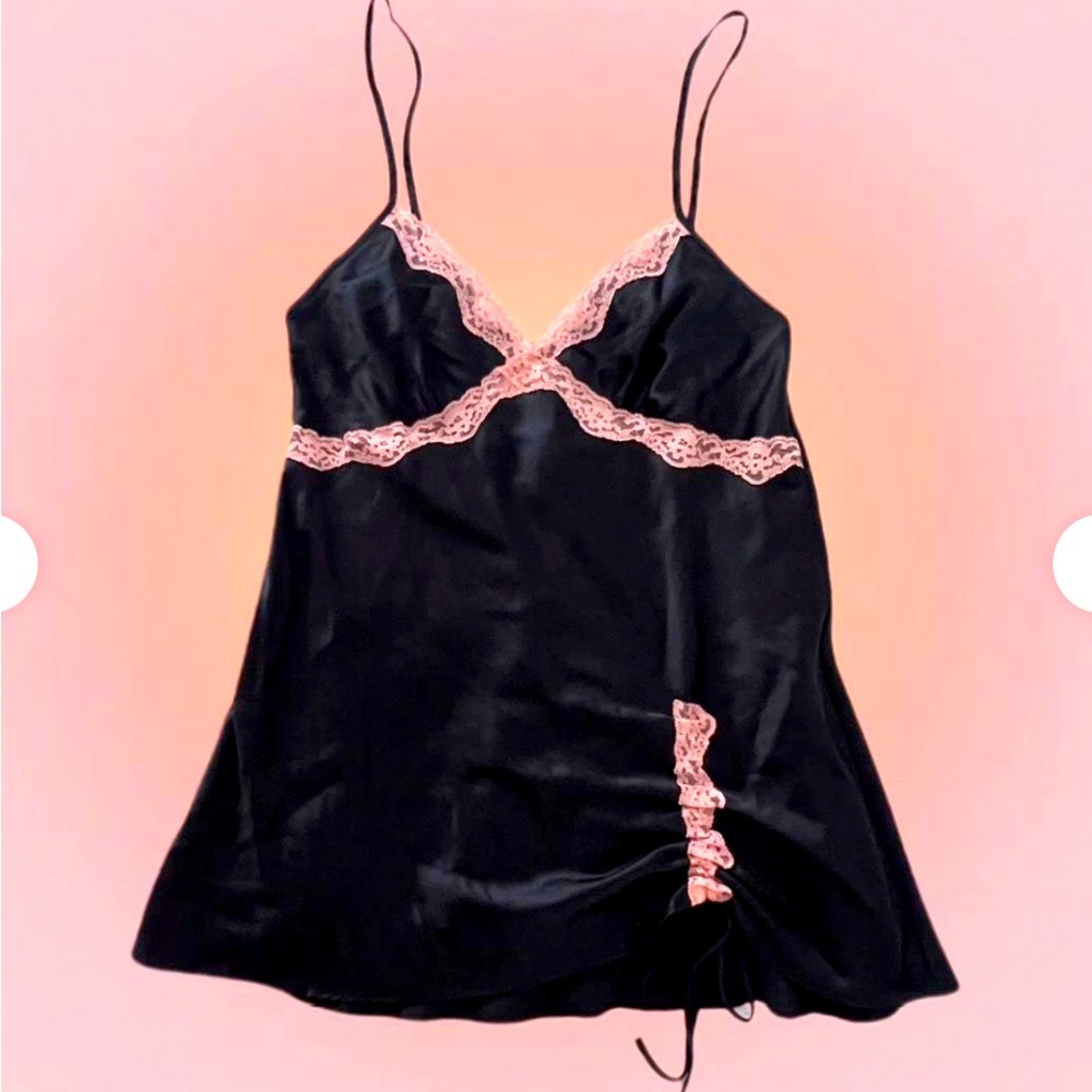 Victoria’s Secret Women's Black and Pink Dress